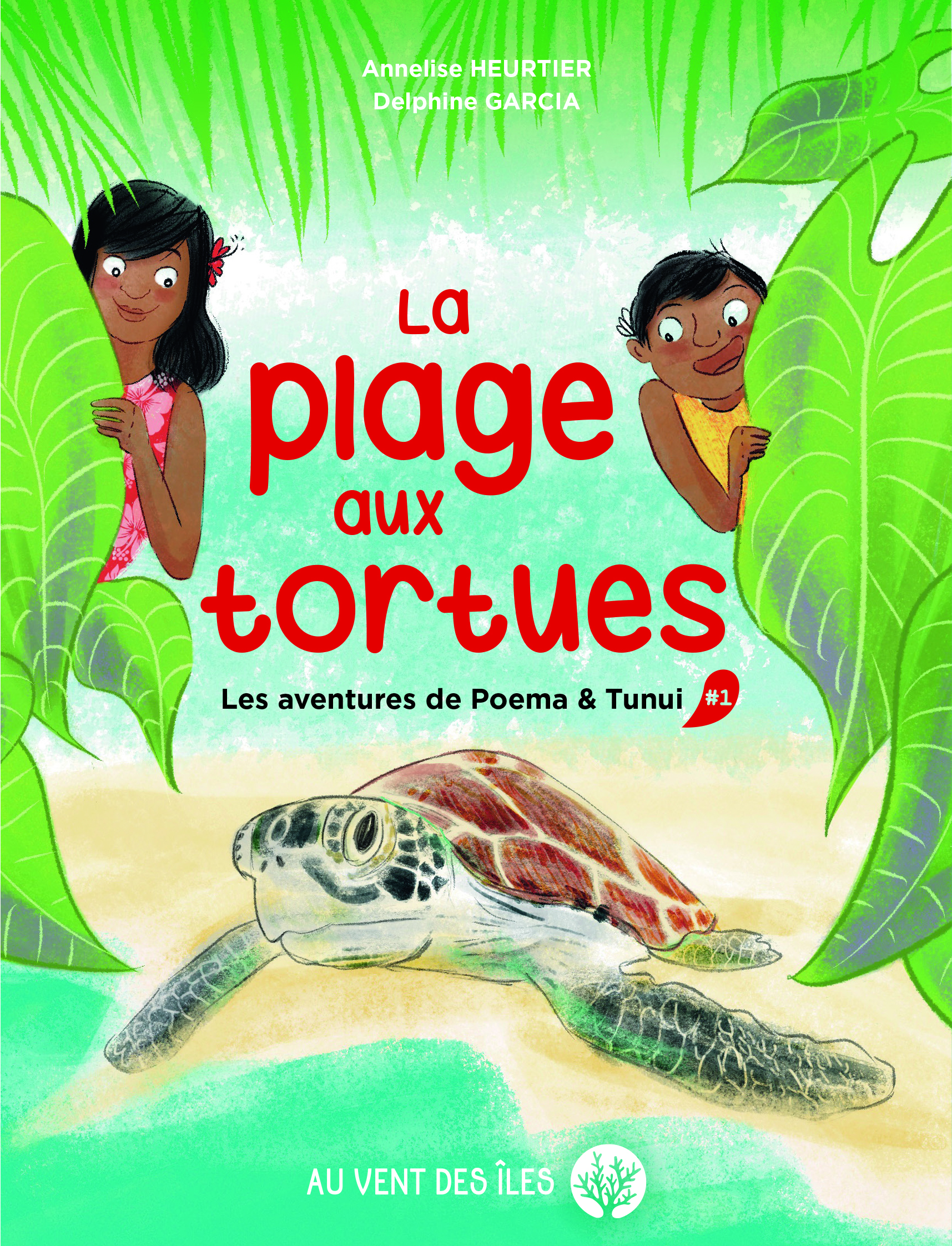 Couverture - La plage aux tortues